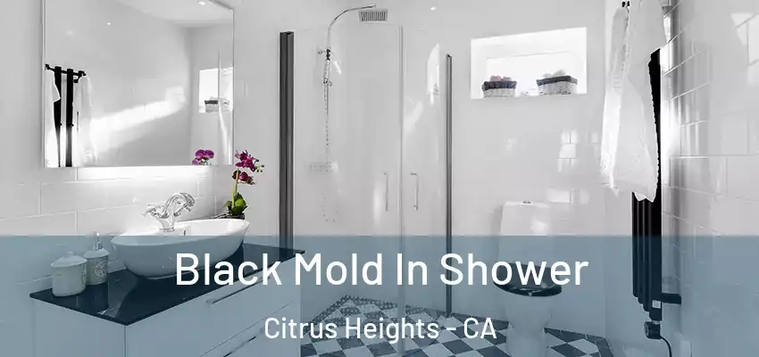  Black Mold In Shower Citrus Heights - CA