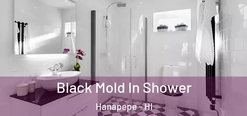  Black Mold In Shower Hanapepe - HI