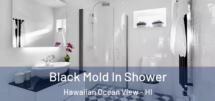  Black Mold In Shower Hawaiian Ocean View - HI