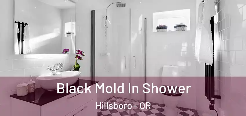  Black Mold In Shower Hillsboro - OR