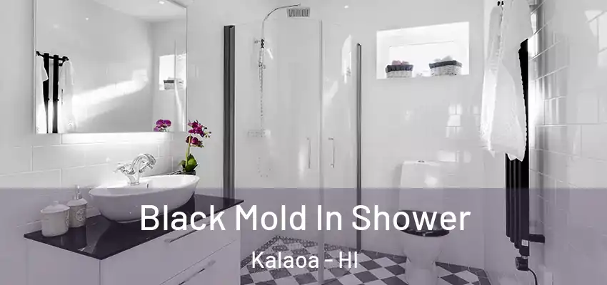  Black Mold In Shower Kalaoa - HI