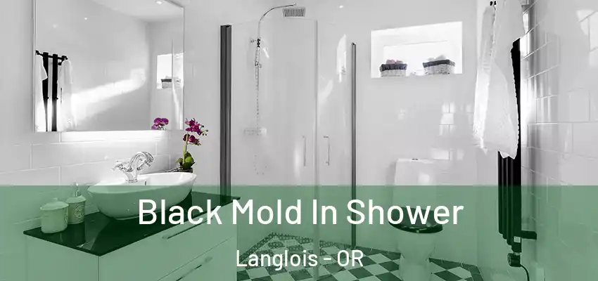 Black Mold In Shower Langlois - OR