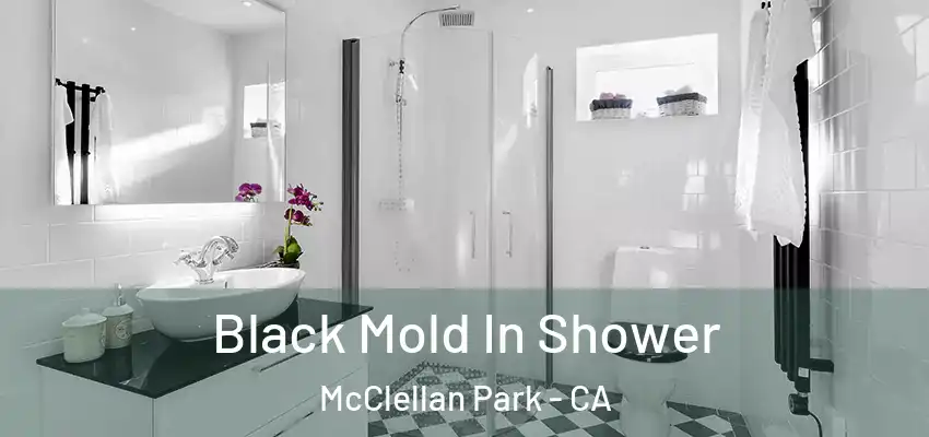  Black Mold In Shower McClellan Park - CA