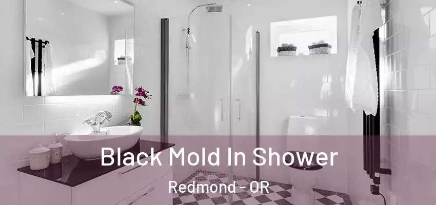  Black Mold In Shower Redmond - OR