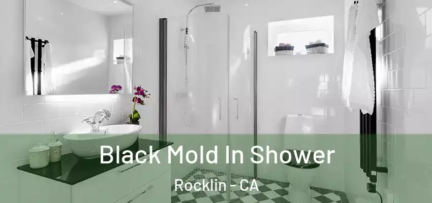  Black Mold In Shower Rocklin - CA