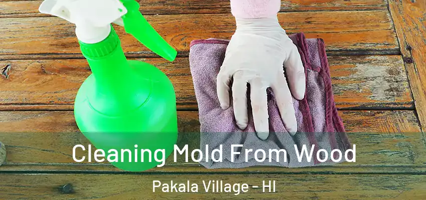  Cleaning Mold From Wood Pakala Village - HI