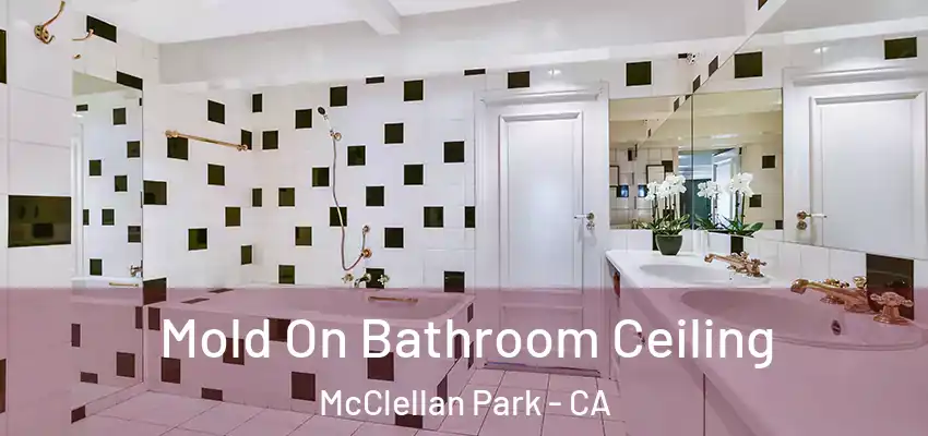  Mold On Bathroom Ceiling McClellan Park - CA