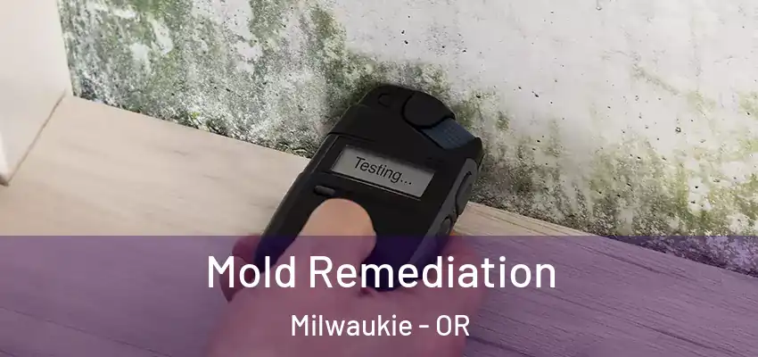  Mold Remediation Milwaukie - OR